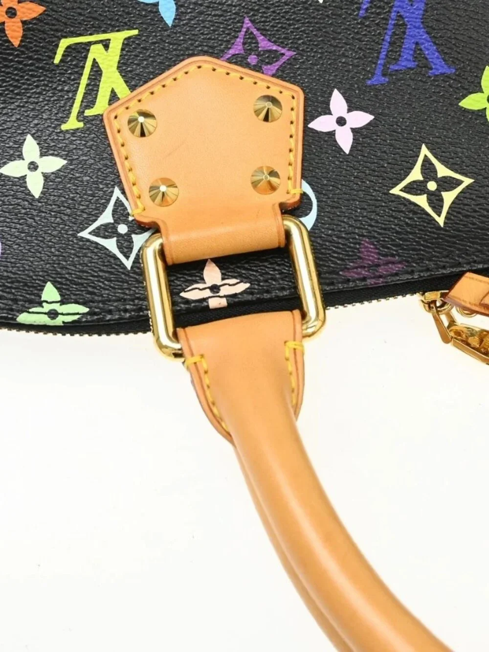 Louis Vuitton Monogram Multicolor Alma GM Handbag M40442